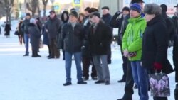 Противники митингов вышли на митинг