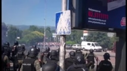 Përshkallëzimi i protestës në Shkup