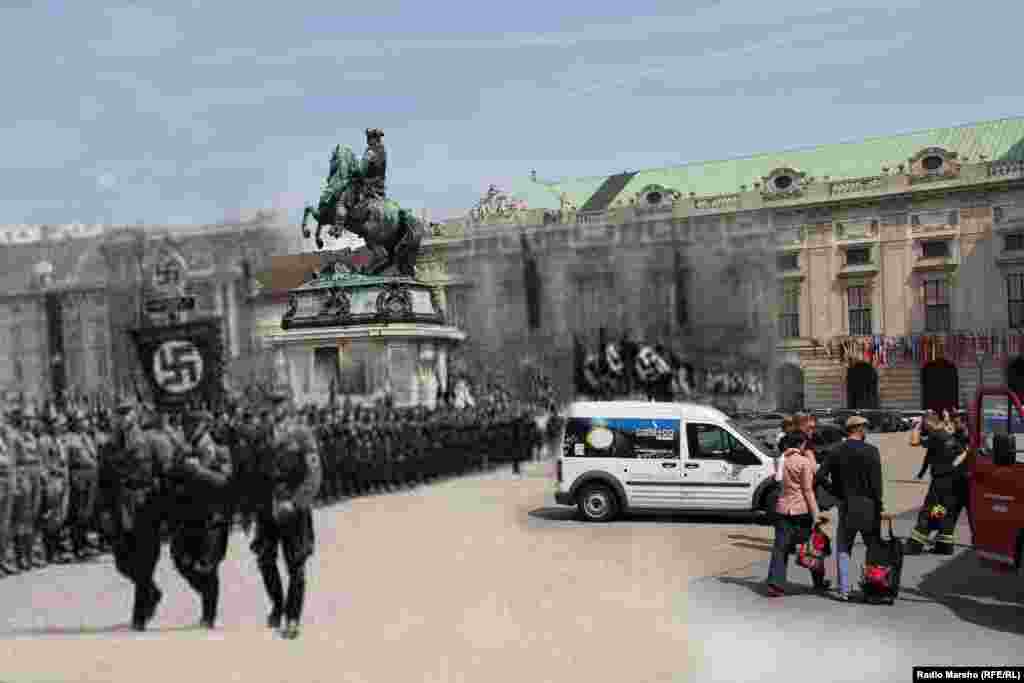 ХIофбург (Hofburg) Австрин император а, цуьнан го а бехаш хилла гIалан комплекс.