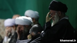 Guests attending the "Ashura Evening" mourning ceremony at Ayatollah Khamenei's invitation in the "House of Leadership". File photo