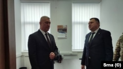 Ministar unutrašnjih poslova Republike Srpske Željko Budimir i direktor Centra za borbu protiv terorizma mađarskog MUP-a Janoš Hajdu, 28. januar 2026.