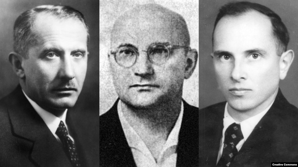 Євген Коновалець, Лев Ребет, Степан Бандера. Москва прибирала українських лідерів-самостійників, зауважують історики