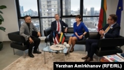 Балтық елшілерімен сұхбат. Астана, 18 ақпан 2026 жыл.