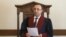 Armenia -- Constitutional Court Chairman Hrayr Tovmasian reads out a court verdict on an appeal filed by former President Robert Kocharian, September 4, 2019.