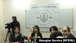 არასამთავრობო ორგანიზაციების წარმომადგენლები ”საია”-ში