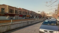 عکسی که در شبکه‌های اجتماعی از تعطیلی بازار در محدوده حسن‌آبادِ تهران در روز یک‌شنبه منتشر شده است