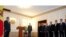 Guvernul la depunerea jurămîntului