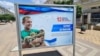 Стенд Олега Зубкова на фотовыставке в Симферополе «Россия в лицах»