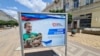Стенд Олега Зубкова на фотовыставке в Симферополе «Россия в лицах»