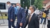 Milorad Dodik (drugi s desna), član Predsjedništva BiH, Đi Ping (prvi s desna), ambasador Kine u BiH - susret 10. juna 2021. 