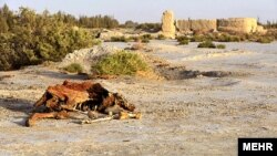 Vanished wetlands in Sistan Basin on the Irano-Afghan border. File photo