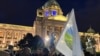 Belgrade, Serbia - protest against lithium mining