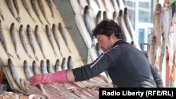 در آستانه سال نو، بازار فروش ماهی و جلبی گرم تر شده است