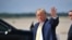 US President Donald Trump arrives at Joint Base Andrews in Maryland on June 19, 2019. - Trump is returning to Washington, DC after officially launching his 2020 campaign in Florida. 