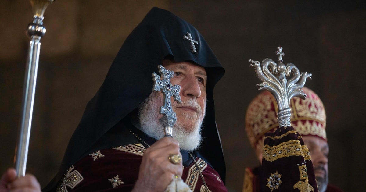 The Catholicos will be present at the funeral of the Pope