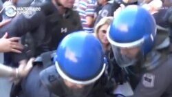 В Баку полиция разогнала согласованную акцию протеста