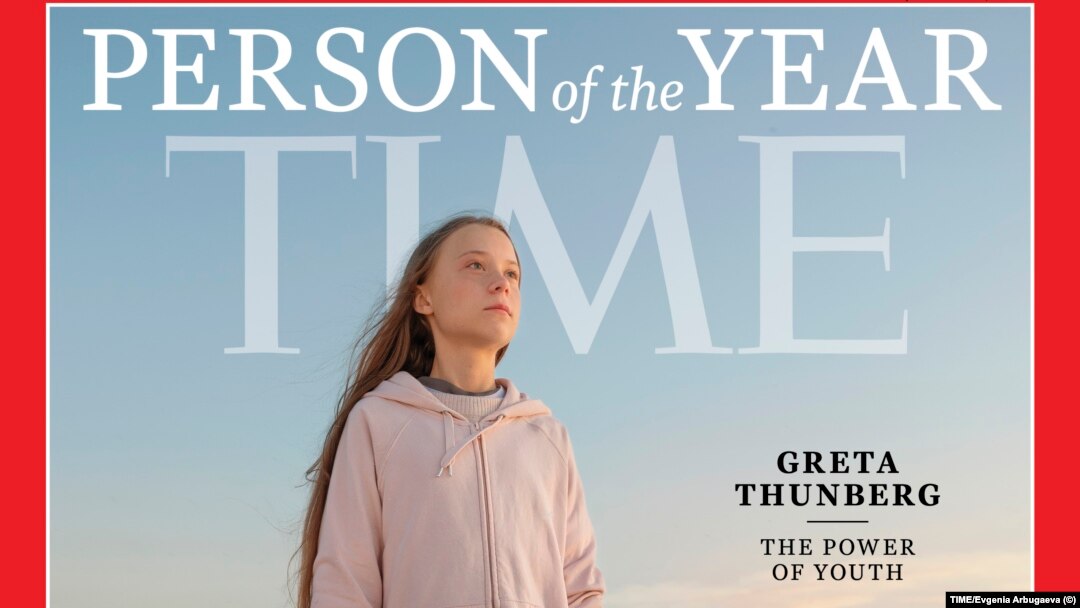 Greta Thunberg na naslovnici Time Magazina