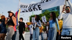 تظاهرات برای آزادی خوان پابلو گوانیپا، سیاستمدار مخالف ونزوئلا