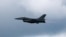 Un avion belgian F-16 în misiune de patrulare (imagine ilustrativă)
