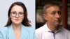 Фотоколаж: прем’єр-міністерка України Юлія Свириденко (л) та очільник Енергетичної митниці Анатолій Комар