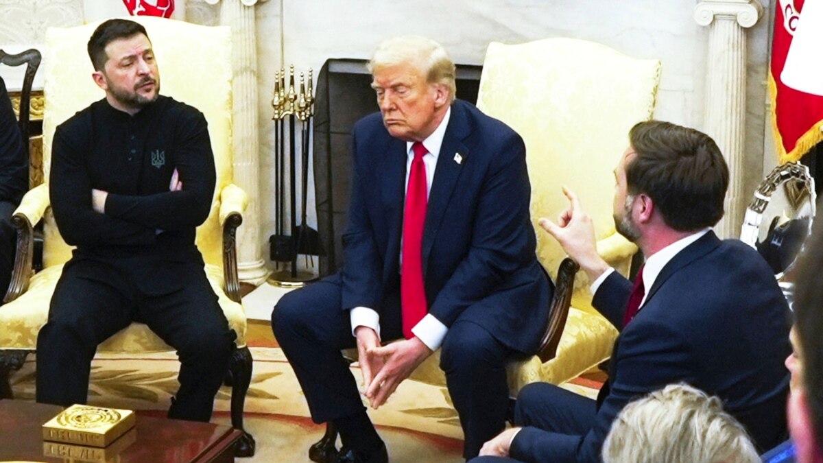 Срещата на Володимир Зеленски с Доналд Тръмп не мина добре.