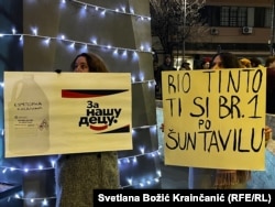 Protest protiv rudarenja litijuma u Srbiji, Beograd, 17. decembar 2024.