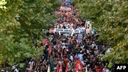 საპროტესტო მსვლელობა მარსელში. 2025 წლის 10 სექტემბერი