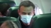 Aleksei Navalny arrived on a flight from Germany to Moscow on January 17.