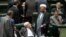 Iran -- tehran - javad zarf in parliament