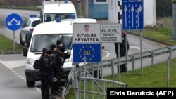 Hrvatska granična policija, arhivska fotografija