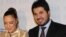 Turkish-Iranian businessman Reza Zarrab (right) with his wife, Turkish pop singer Ebru Gundes 