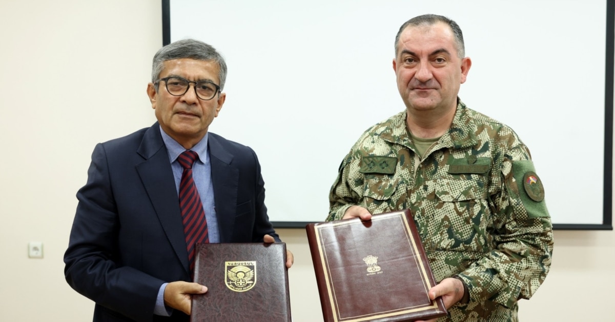 სომხეთი და ინდოეთი აგრძელებენ სამხედრო კავშირების გაღრმავებას