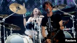  Джо Дюплантие по време на музикалния фестивалa Rock in Rio в Рио де Жанейро, Бразилия, 2 септември 2022 година 