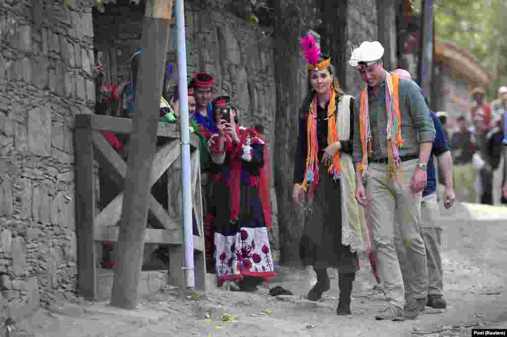 While speaking with locals in the Kalash village, the royal pair met a young woman named after Prince William&rsquo;s late mother. &quot;Princess Diana was visiting at around the time [the woman] was born, which is why she got named Diana,&quot; a translator explained. &quot;And now her son is [named] William.&rdquo;