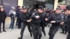 Polis MSK qarşısında aksiyanı belə dağıtdı (Yekun video)