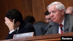 Senatorul american Lindsey Graham, la audieri ținute pe 3 decembrie într-un comitet al Senatului despre răpirea de copii ucraineni de către Rusia