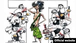 طرحی که منجر به توقیف «کیهان کاریکاتور» شد