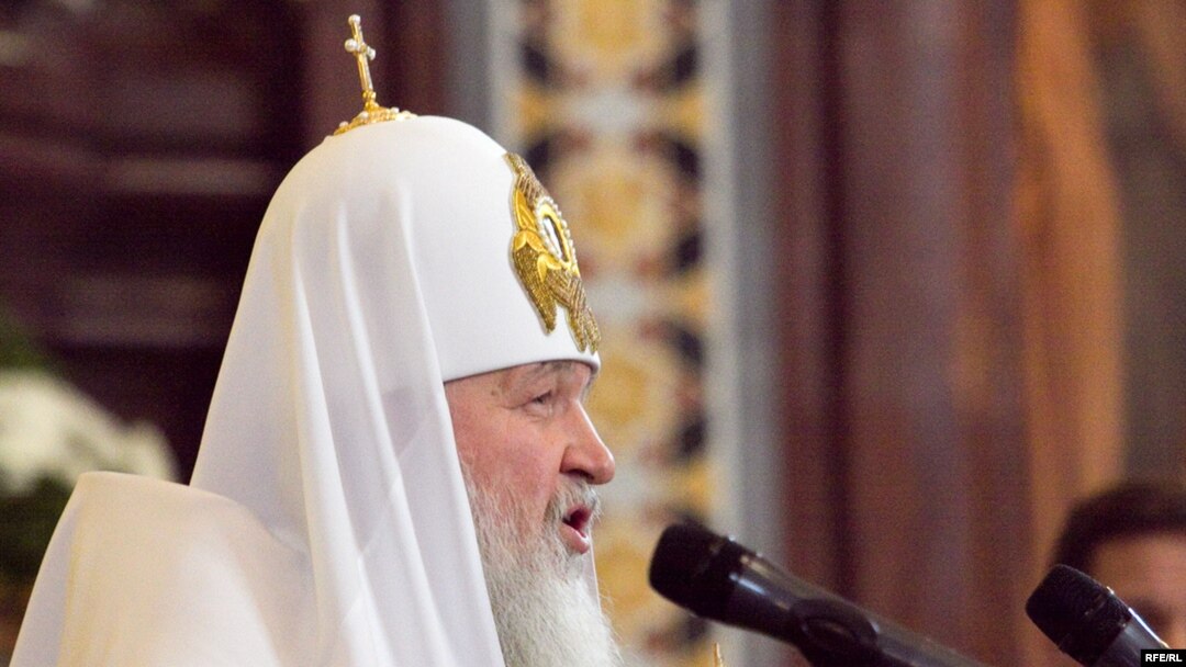 Russian Orthodox Patriarch Kirill (file photo)