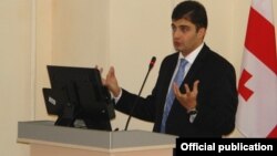 Давід Сакварелідзе під час роботи в Грузії