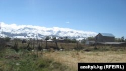 A scene of some of Kyrgyzstan's mountains in the Atbashy district (file photo)