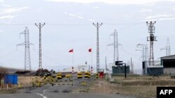 Turkey -- Dogu Kapi border gate to Armenia, in Kars, Akyaka province, 15Apr2009