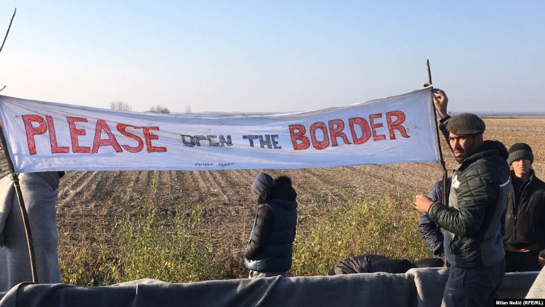 Migranti na granici Hrvatske i Srbije