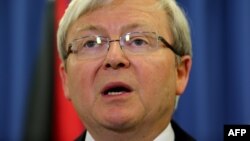 Australian Prime Minister Kevin Rudd