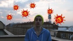 ანი არველაძის კარანტინი აივანზე