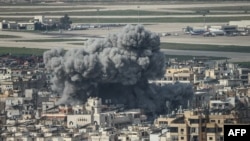 Լիբանան - Իսրայելի օդուժը հարված է հասցնում Բեյրութի հարավային Ալ Լայլաքի արվարձանին, 4-ը մարտի, 2026թ.