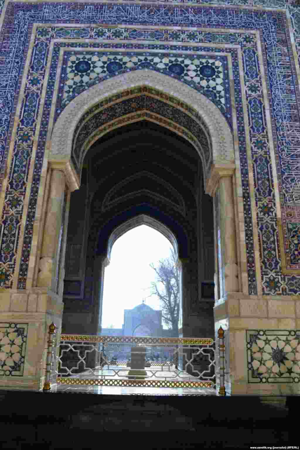 Uzbekistan - complex monument Imom Buxoriy in Chelak district of Samarkand region