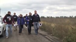 Заместитель главы миссии ОБСЕ посетил зону вероятного разведения сторон в Донецкой области (видео)