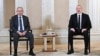 UAE -- meeting between Ilham Aliyev and Nikol Pashiniyan in Abu Dabi 