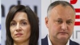 Maia Sandu și Igor Dodon