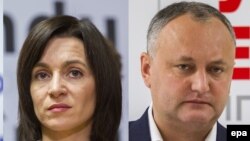 Maia Sandu și Igor Dodon